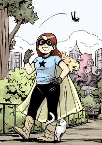 Superhero Girl by Tallychyck