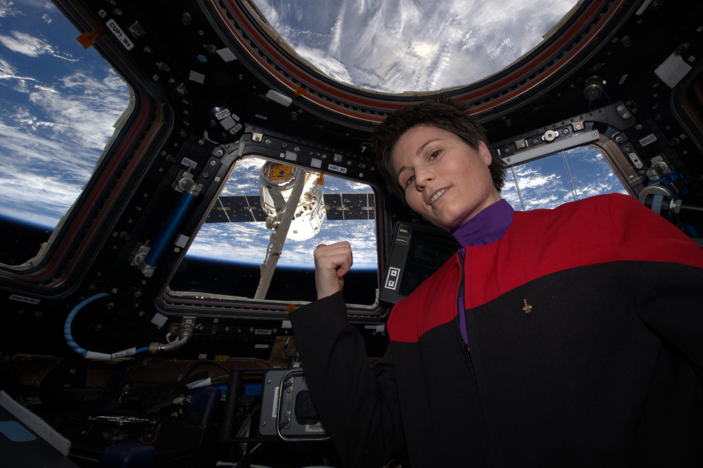 Astronaut Samantha Cristoforetti
