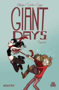 Giant Days #7 - cover by Lissa Treiman