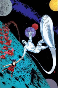 Silver Surfer #1 - cover by Mike Allred
