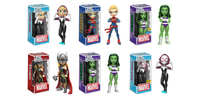Women of Marvel Enter the ‘Rock Candy’ Collectible Line