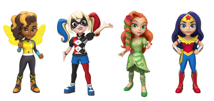 Funko Announces DC Super Hero Girls Rock Candy Vinyl Collectibles