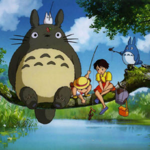 Mei and Satsuki from "My Neighbor Totoro"