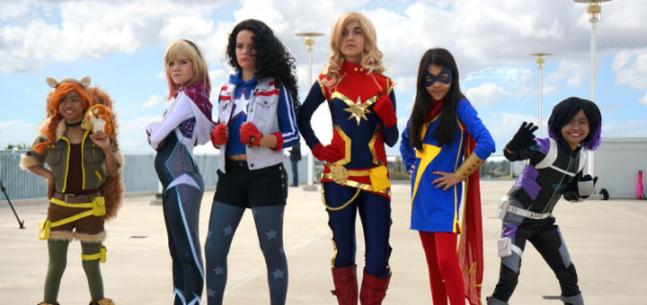 Marvel Rising Group Cosplay – WonderCon 2018